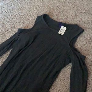 Gray long sleeve dress from aeropostale. NEW
